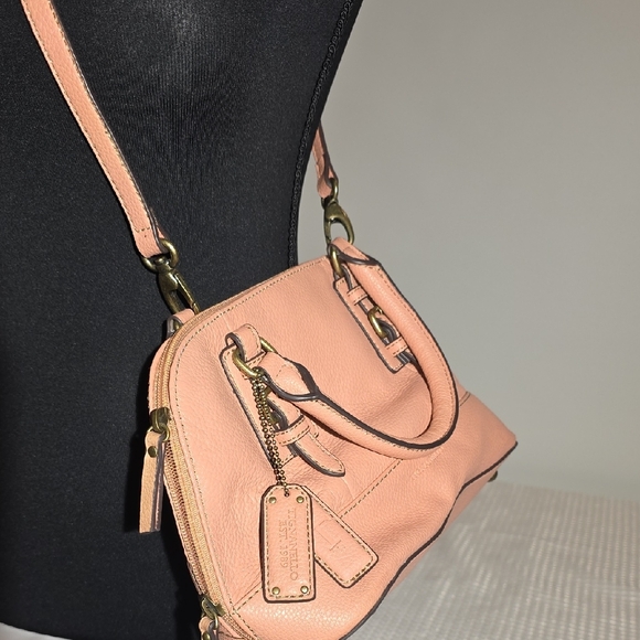 Tignanello Tan Leather Satchel - Picture 6 of 10